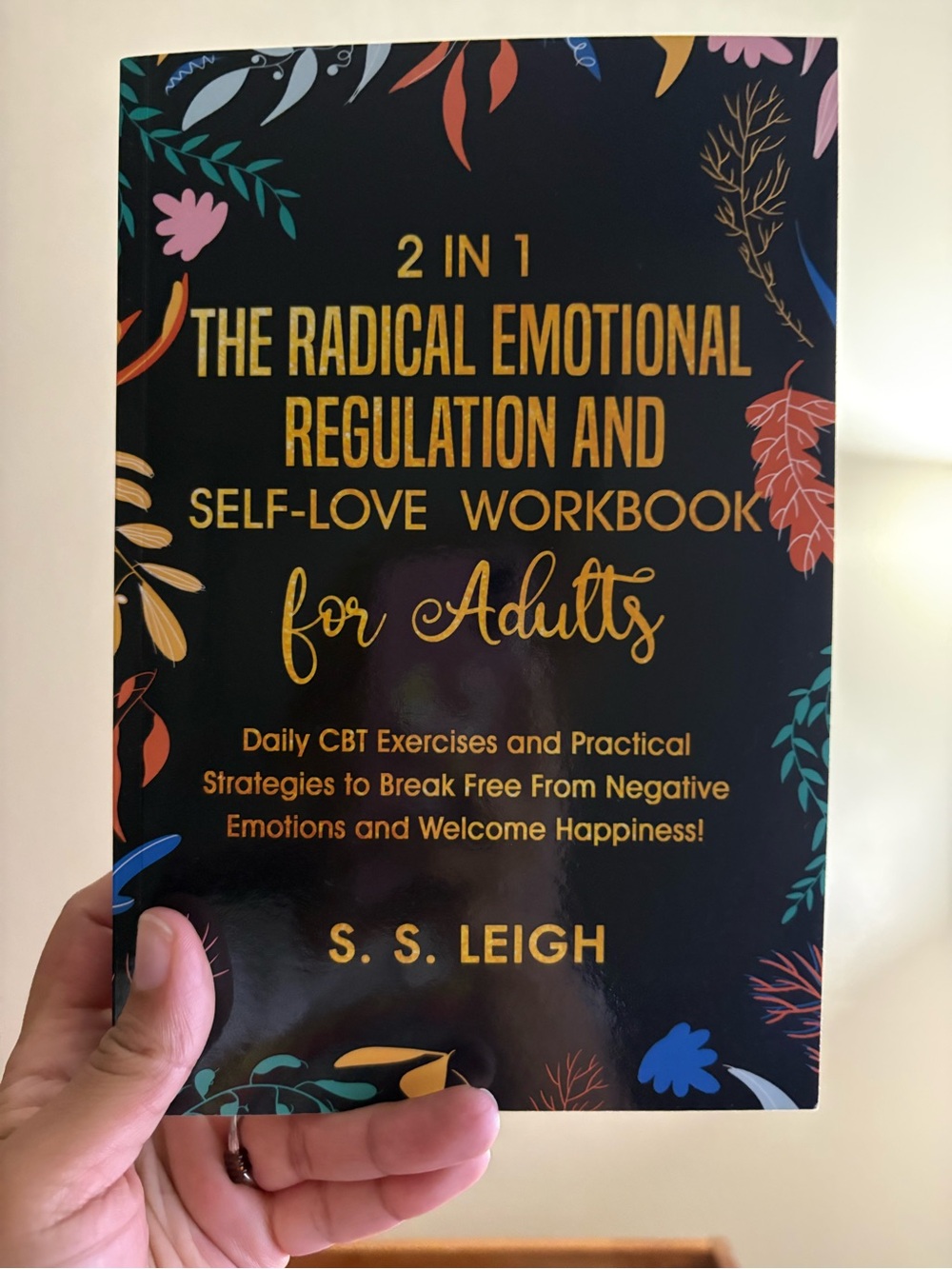 2-in-1 Radical Emotional Regulation & Self-Love Workbook — Black